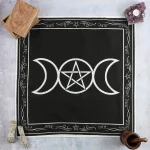 Triple Moon Altar Cloth - 70cm x 70cm