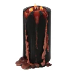 Large Vampire Blood Halloween Pillar Candle