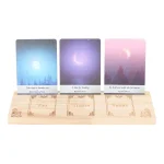 Natural Past, Present, Future Tarot Card Stand
